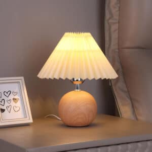 Elegant Wooden Table Lamp